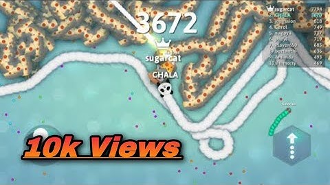 Top 01 Giant Snake And My Tiny Snake Face to Face Fight? Snake.io Epic Snake.io #chala #snake