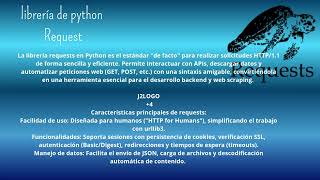 librerías de python