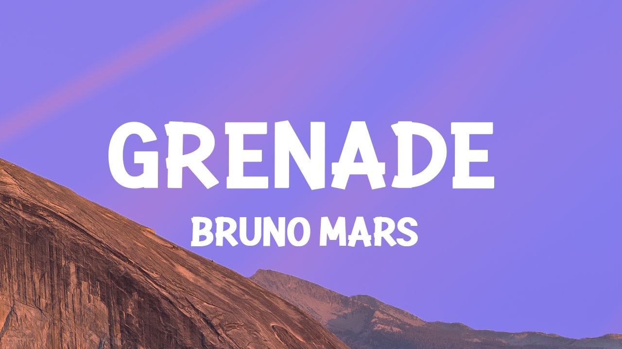 Bruno Mars   Grenade Lyrics