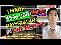 I MADE $536,000 DAY TRADING THE STOCK MARKET IN ONE MONTH! - LIVE DAY TRADING $CARV +$40K IN 1 HOUR!