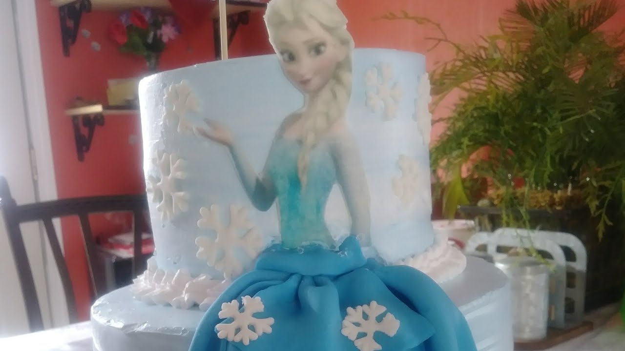 Pastel De Frozen Fácil De Hacer