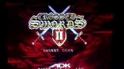 Crossed Swords 2 - CD conversion to MVS/AES. Proof of concept.