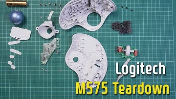 Logitech M575 Teardown  (로지텍 M575 분해)
