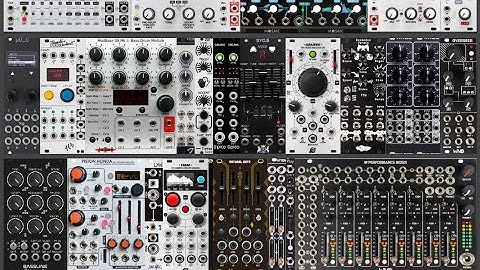 Eat Sleep Techno repeat #100 Live Improvised Modular Techno Superbooth Prep