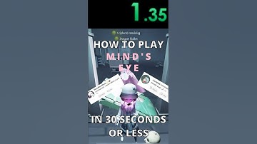 How To Play Mind’s Eye In 30 Seconds Or Less… #identityv #idv #gaming