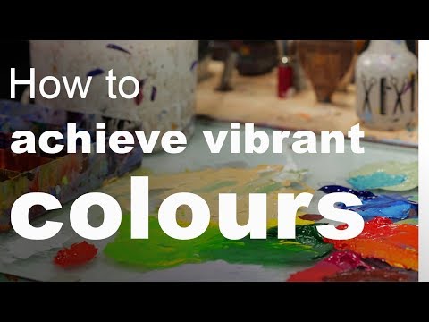 How to achieve vibrant colours in your paintings? (easy tips)