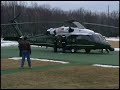 President Reagan's Arrival at Camp David via new Marine One Helicopter on January 14, 1989