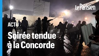 Paris : des affrontements lors de l’évacuation de la place de la Concorde