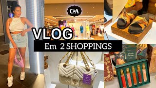 VLOG EM DOIS SHOPPINGS | JARDIM GUADALUPE E NORTE SHOPPING