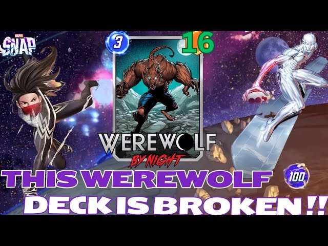 Three Decks You Have to Try For Werewolf by Night in Marvel Snap! 