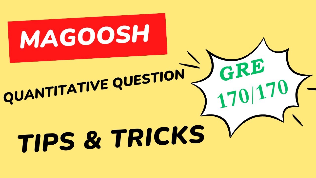 Magoosh Question With Tips Tricks GRE Math Preparation For Magoosh question with tips tricks gre math preparation for