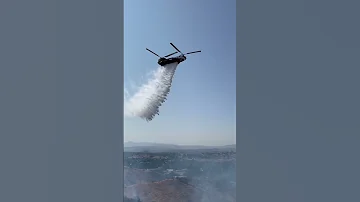 Chinook Helicopter Fire Fighting Best Shot NewHall California 