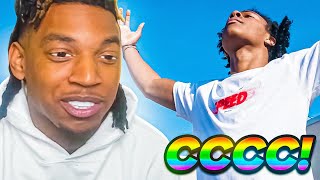 BLOU REACTS TO ISHOWSPEED - GOD IS GOOD (OFFICIAL MUSIC VIDEO)