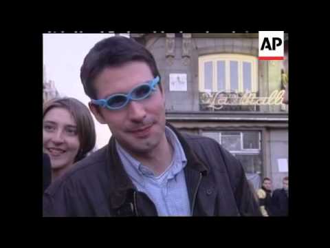 SPAIN: MADRID: MILLENNIUM CELEBRATIONS: TRANSSEXUAL