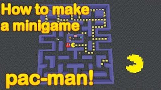 Minecraft - How to make a minigame: PAC MAN! screenshot 4