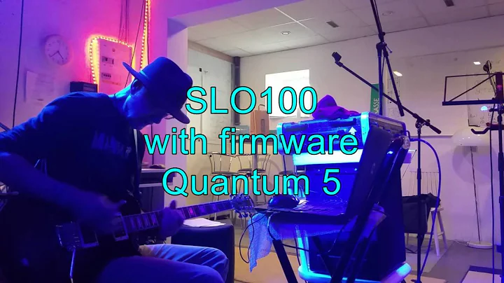 Axe FX II demo of the last 3 firmwares with the Soldano SLO 100 amp sim.