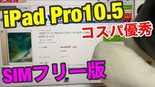 iPad Pro10.5インチ(SIMフリー)が安いのでiPad Air3を買う予定の方は一度再検討した方が良い件（ビックカメラ）