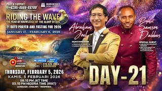 DAY : 21 SPECIAL PROPHETIC WORD : WHAT GOD SAYING THIS SEASON // GS : PROPHET SAMSON DABBAS