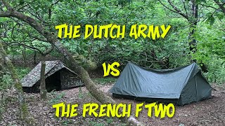 Tent Showdown: Dutch Army vs. French F2 - The Ultimate Battle of Outdoor Shelters!