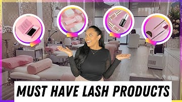 Beginner Lash Tech Products YOU Need | Eyelash Extensions Supplies