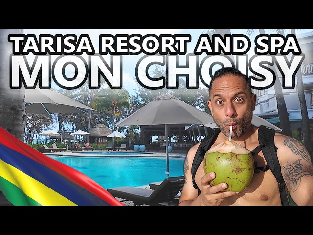 Travel vlog - Tarisa Spa & Resort Mauritius All Inclusive 🇲🇺 | Mon Choisy Beach Tour and Local Shops