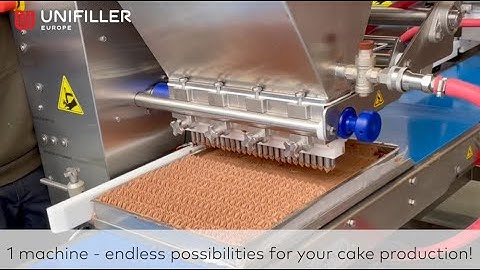 Unifiller FlexLine Version 2023 - the most flexible production line for all your bakery products