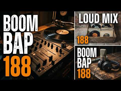 Boom Bap Loud Mix 188 | 90s & New Boom Bap Hip Hop Mix | Jay-Z Nas