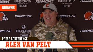 Alex Van Pelt on Baker Mayfield: He's looked very good at practice