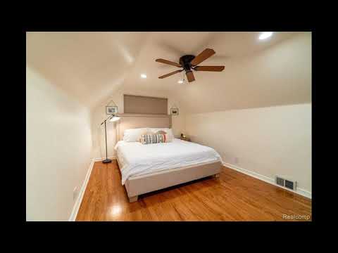 4602 Groveland Ave, Royal Oak, MI home video tour