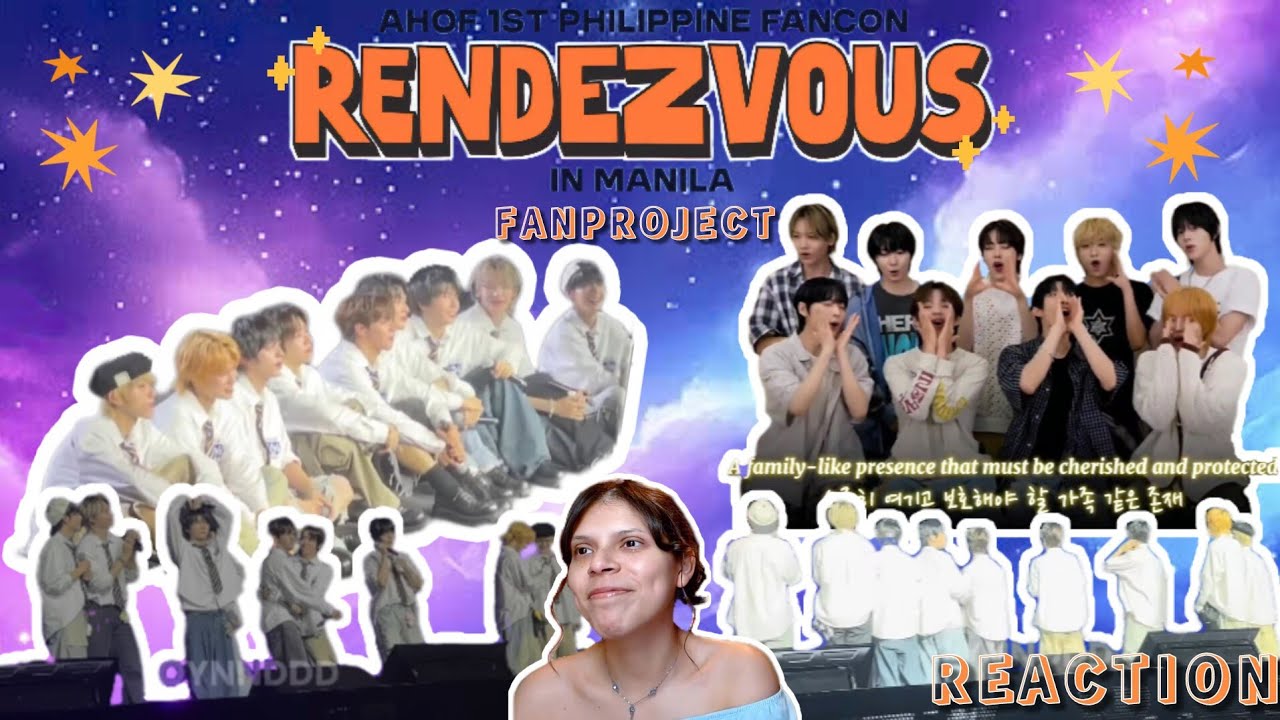 REACTION | AHOF - 1st FanCon 'Rendezvous in Manila' Fan Project VCR + Members Reactions/Ments 