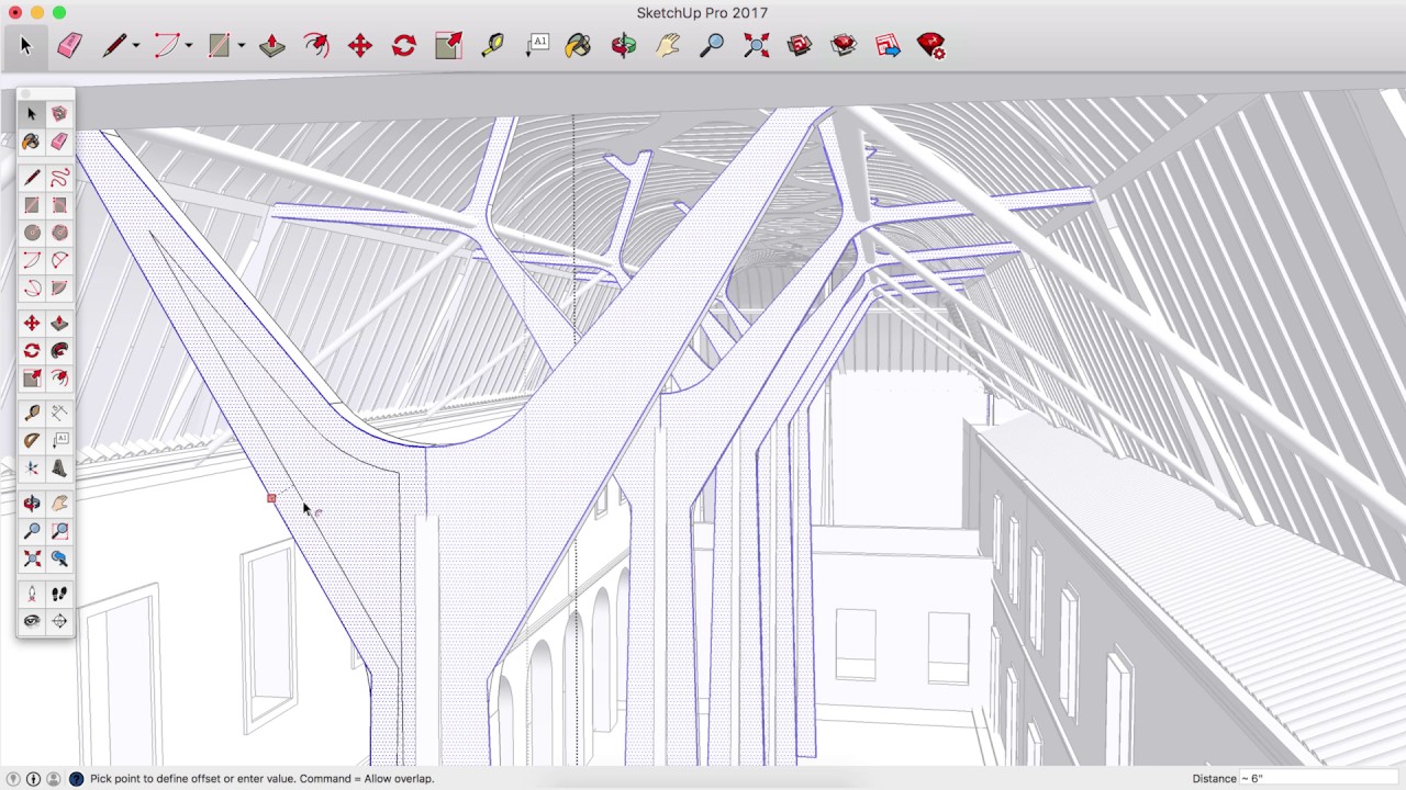 SketchUp Pro 2017 - Smart Offset