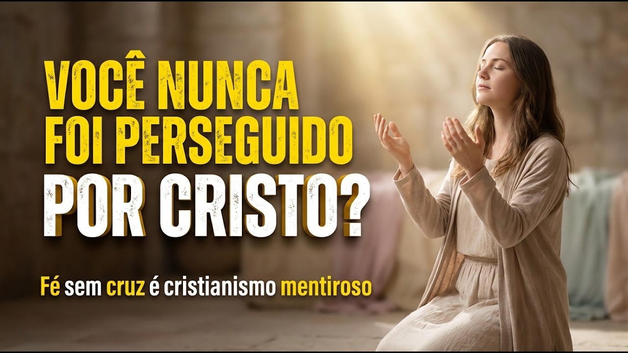 Se Você Nunca Enfrentou PERSEGUIÇÃO Por Cristo, Sua Fé Pode Ser Falsa e Você Está Enganado
