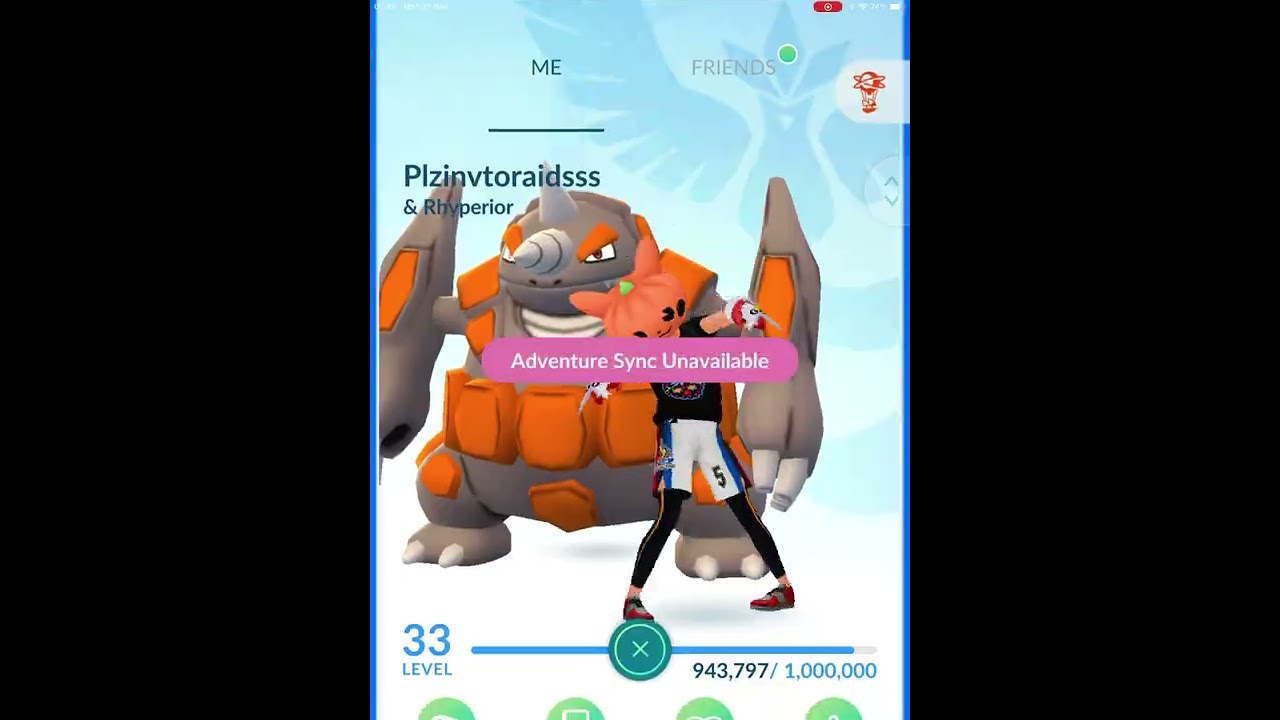 My Pokemon go trainer code