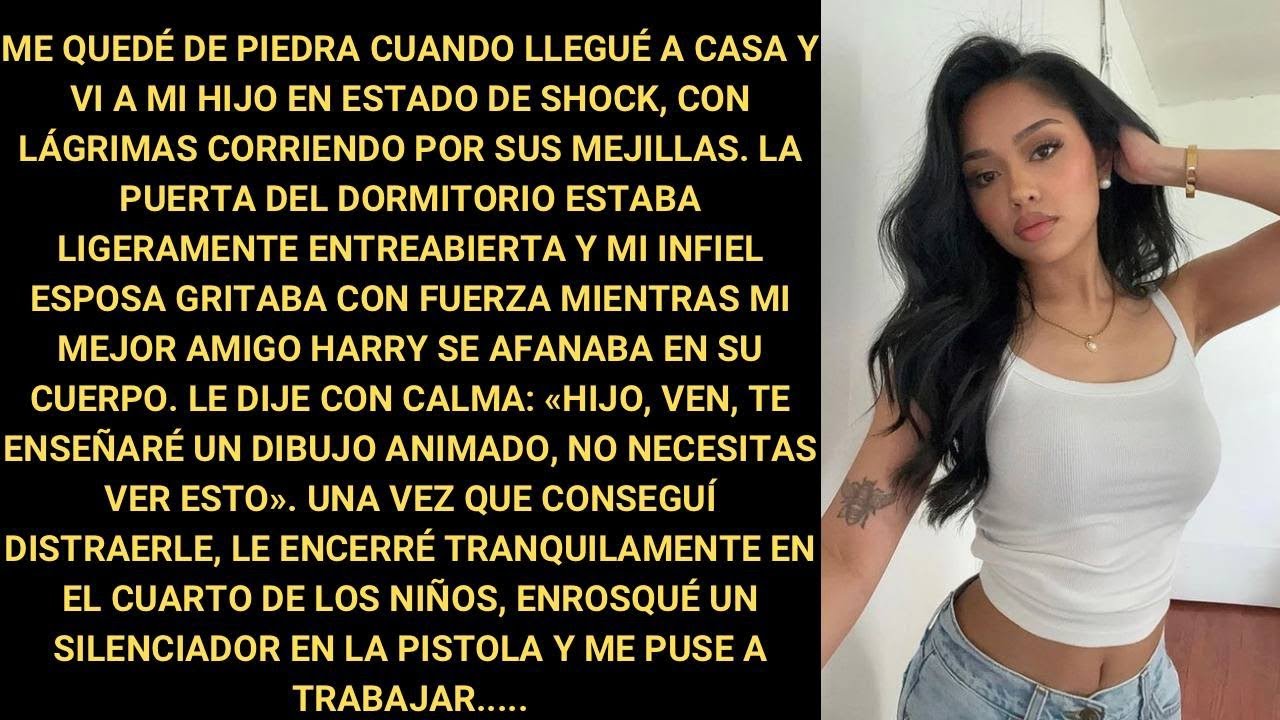 Me quedé de piedra cuando llegué a casa y vi a mi hijo en estado de shock, con lágrimas corriendo.