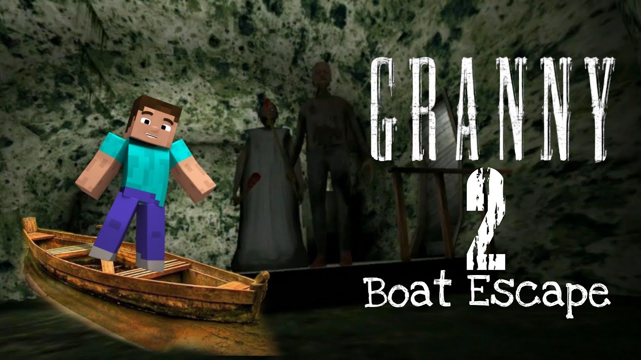 GRANNY BOAT ESCAPE GRANNY CHAPTER TWO! YouTube