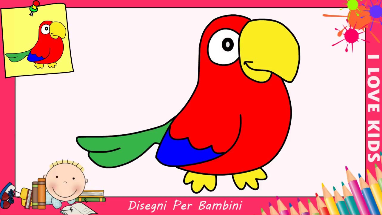 Popolare Disegni di uccellini FACILI per bambini