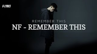 NF - REMEMBER THIS SUBTITULOS ESPAÑOL & LYRICS