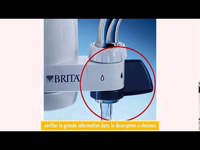  BRI642401CDN1  Filtre de rechange pour système de filtration  d'eau sur robinet de Brita, blanc