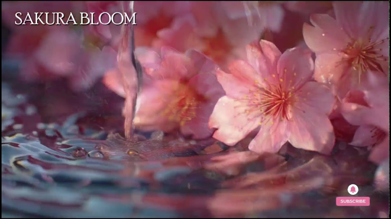 🔴 桜の調べ – 日本庭園の水音と風鈴の癒し | 心を落ち着ける音楽👉 Zen garden + wind chimes vibes.