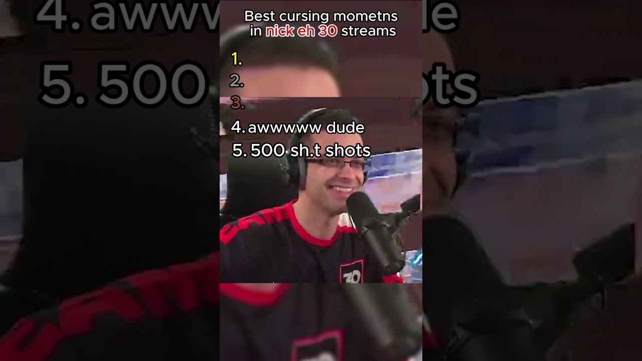 Cursing Moments In Nick Eh 30 S Stream
