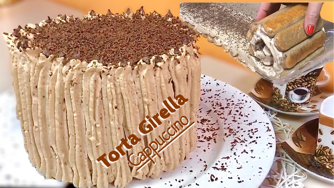 TORTA GIRELLA CAPPUCCINO senza cottura velocissima - Tutti a Tavola