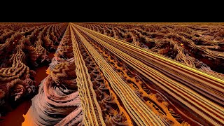 Rows of Mandelbulb - A Mandelplane Tour (8k 60fps)