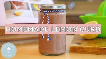 Homemade Lemon and Raspberry Curd - Recipe From My New Book! | Georgia
