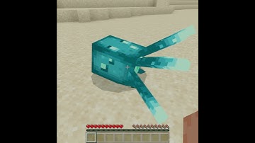 i found a beached glow squid in minecraft...