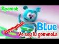 Youtube Thumbnail Osito gominola color azul en español