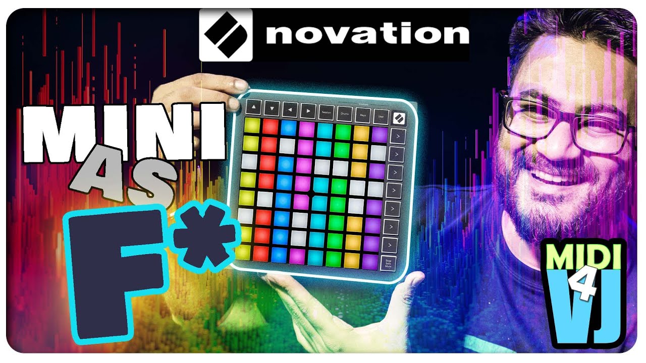 Sooo tiny!🤩for #VJ | Novation Launchpad Mini MK3 | #MIDI - YouTube