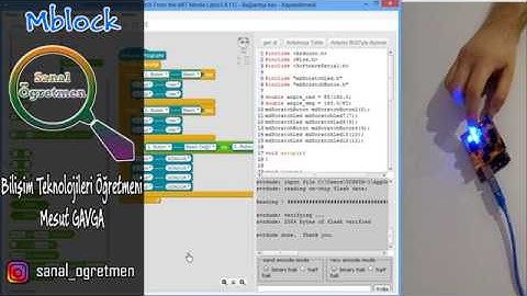 (Mblock) Arduino Scratch Modülü Buton Uygulamaları