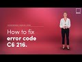 How to fix: Worcester Bosch Greenstar i system boiler C6 216 error code | BOXT Boilers