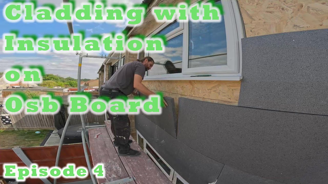 Установка системы рендеринга EPS на OSB, эпизод 4