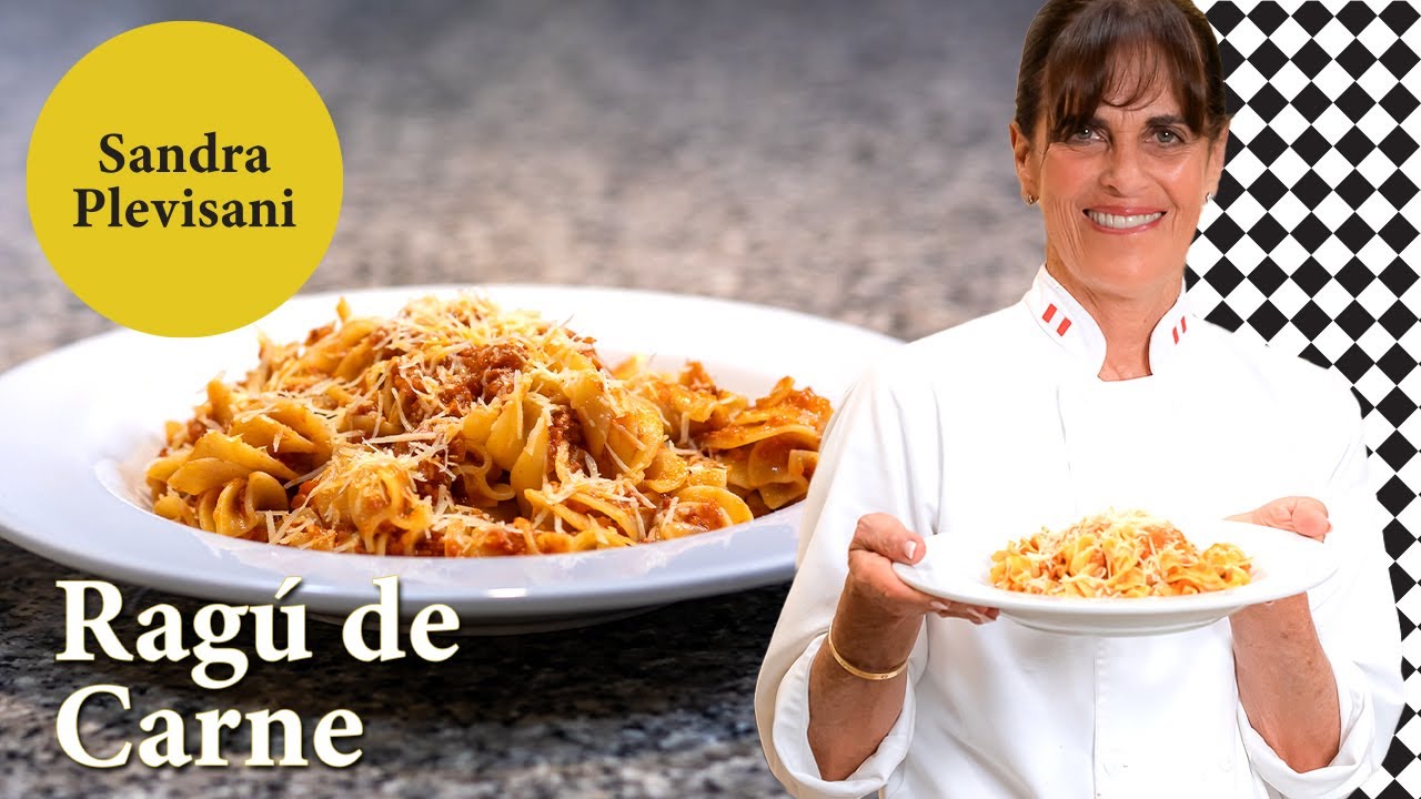 Ragú o salsa de carne | Sandra Plevisani